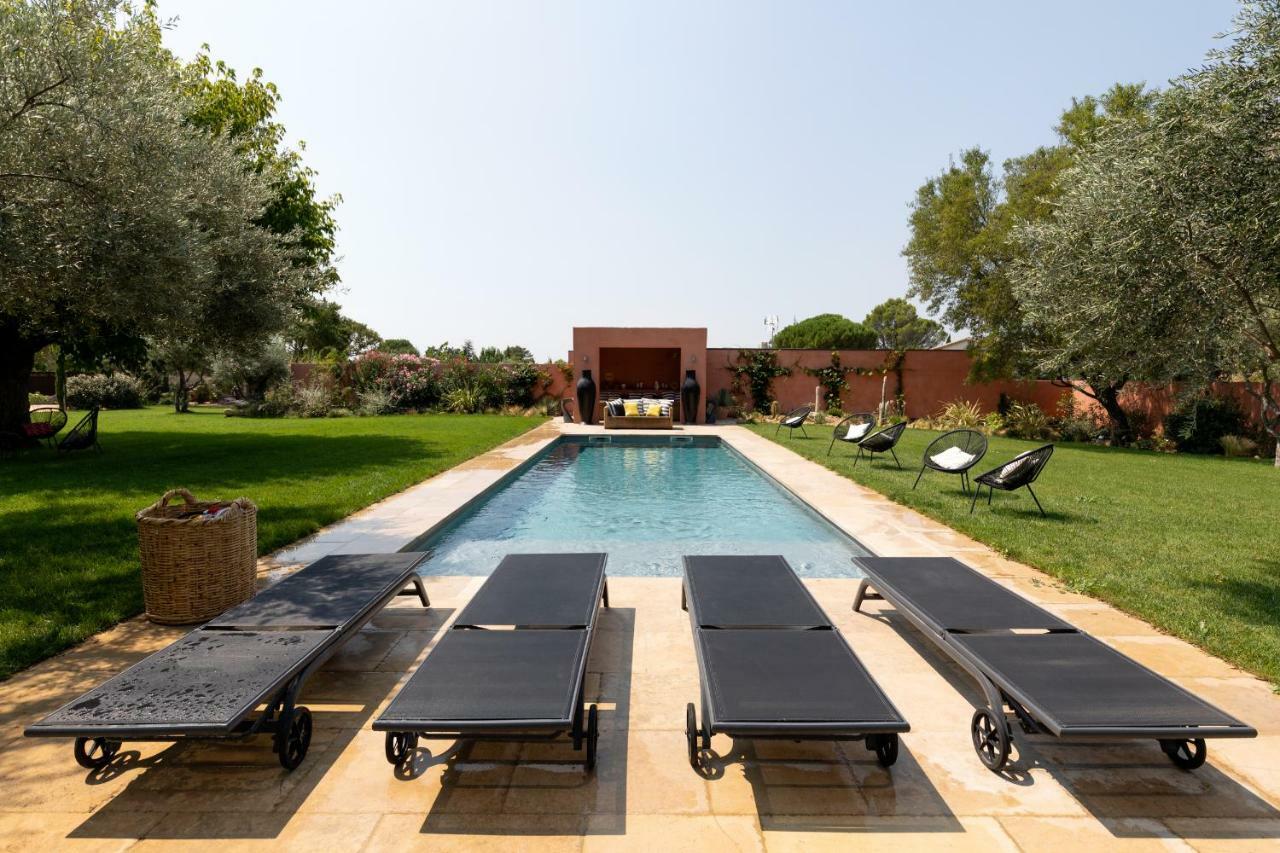 Mas D Orient Villa Uzès Exterior foto